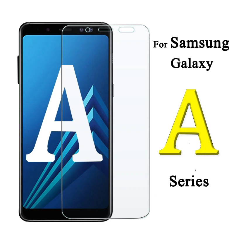 Закаленное защитное стекло для Samsung Galaxy A6 A8 2018 A5 A7 A3 Plus 2016 2017 Tremp 5a 7 защитная пленка