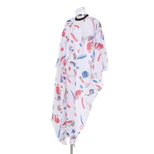 Салонный Фартук водонепроницаемый парикмахерский халат ткань антистатические стрижки волос накидка для покраски волос Инструменты для укладки волос