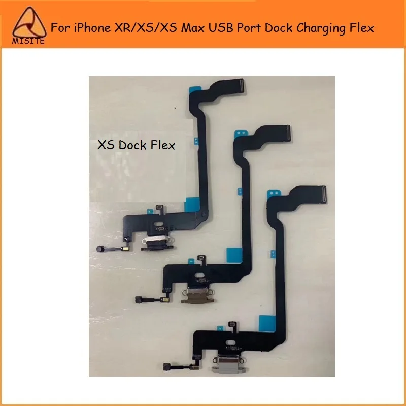 50 шт. Новые запасные части для iPhone XS Max/XS/XR/XSM USB зарядное устройство док разъем