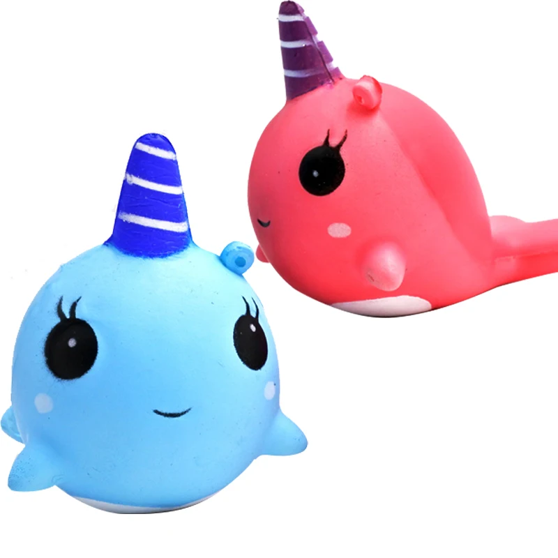 Kawaii jumbo squishy unicorn сжимаемых игрушек медленно поднимающийся Единорог Мягкий пакет антистресс подарок