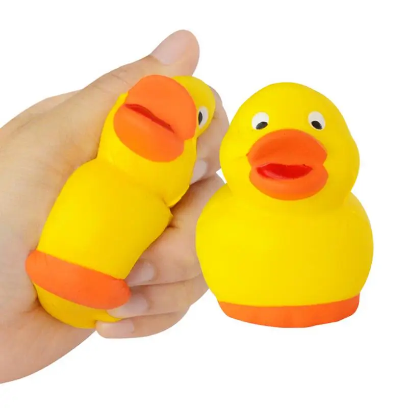 Мини милый маленький желтая утка стресса смешной подарок игрушки стресс Reliver отскок игрушка утки для детей и взрослых моделирование формы