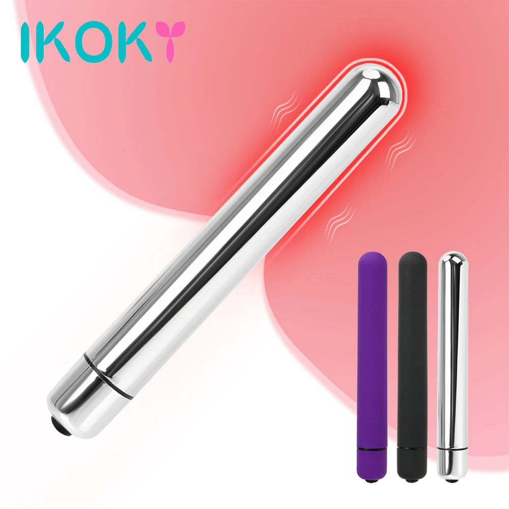 IKOKY Vagina Clitoris Stimulator Dildo Vibrator AV Stick Sex Toys For Women G-spot Massage Sex Products Bullet Vibrator female sex toys vaginal vibrators clitoris vibrator vibrator sex toy dildo sex toys electric sex toys
