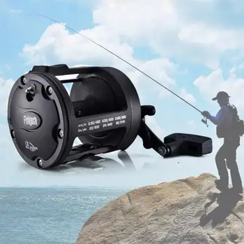 

Trolling Reel Fishing TSSD 3000L-4000L Black Right Hand Casting Sea Fishing Reel Saltwater Baitcasting Reel Coil