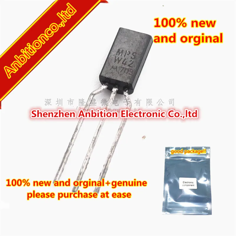 10pcs 100% new and orginal TO 92L MPSW42 One Watt High Voltage Transistor in stock|Phone Accessory Bundles & Sets| - AliExpress