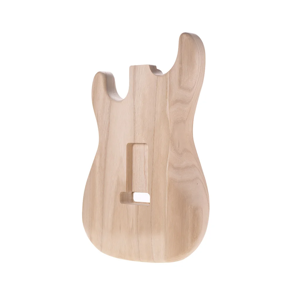 Muslady ST01-TM незавершенная гитара ручной работы корпус из свечного дерева электрогитара корпус гитары запасные части