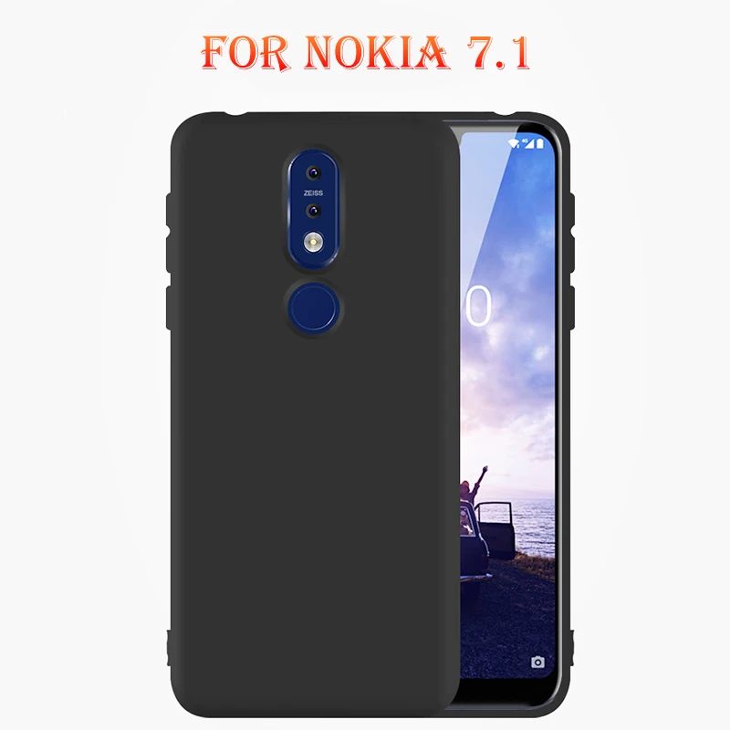 Чехол для телефона Nokia X6 5 6 7 8 9 ультра тонкий матовый Мягкий Силиконовый ТПУ чехол