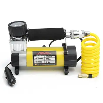 

1 Set Durable 12V 100 PSI Car Electric Inflator Pump Single-cylinder Auto Tire Air Compressor with Tyre Pressure Monitor