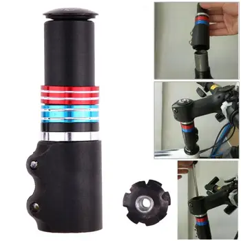 

Bike MTB Handlebar Fork Stem Increased Control Aluminium Alloy Tube Extender Adapter Bicycle Parts