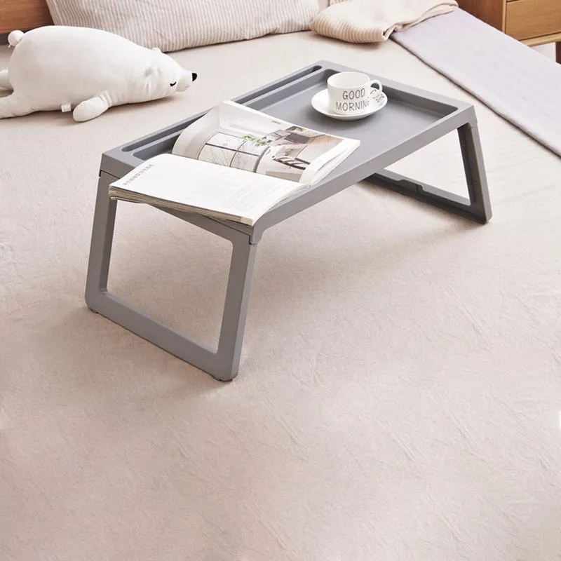 Portable Foldable Folding Laptop Table Notebook Desk Sofa Bed Laptop Table for Eating Studying on Sofa Bed with Folding Legs D