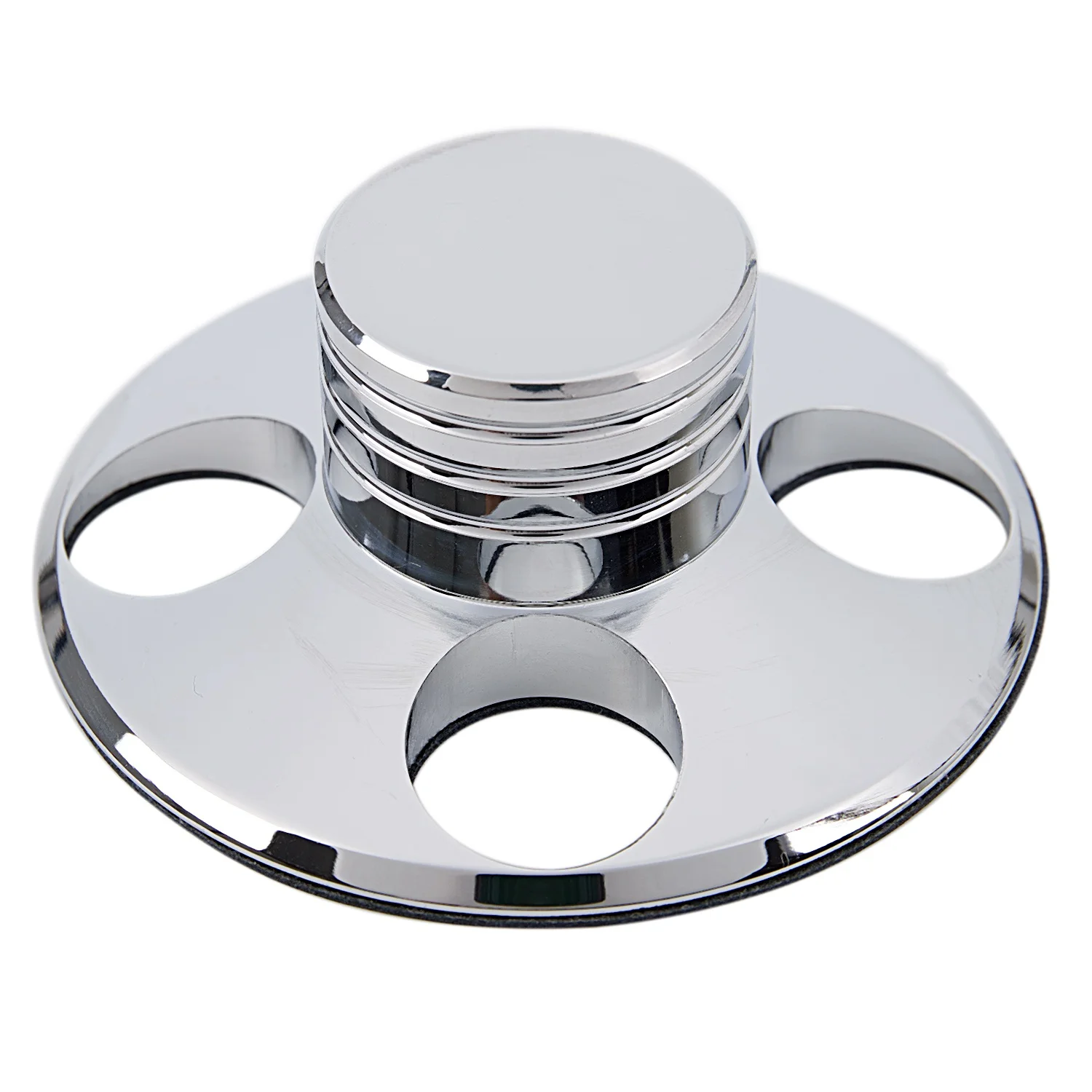 Аудио Lp виниловые поворотные столы металлический диск стабилизатор записывающего плеера зажим для веса Hifi(серебристый