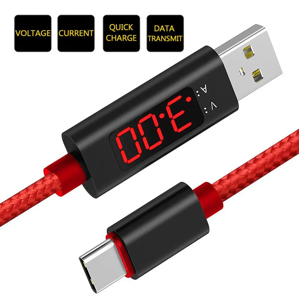 

Type-C/Micro Date Cables USB Cable 1m Fast Charging Nylon USB Sync Data Mobile Phone Android Adapter Charger Cable for Samsung