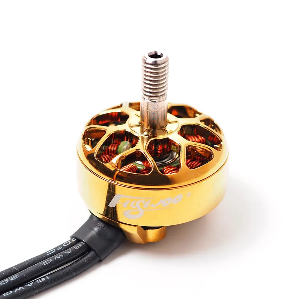 1/2/4 шт. flywoo Нин N2207 2207 1750KV/2450KV/2750KV на возраст от 2 до 6 лет с Титан бесщеточный мотор золото для дрона с дистанционным управлением запасные Запчасти Радиоуправляемый квадрокоптер