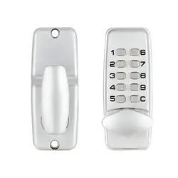 Механический цифровой дверной замок кнопочная клавиатура без ключа кодовый замок водостойкий входной дверной замок