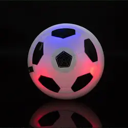 Воздушный мощный футбольный диск светодиодный Светодиодный свет музыка Hover скольжение BallSports футбол игрушка