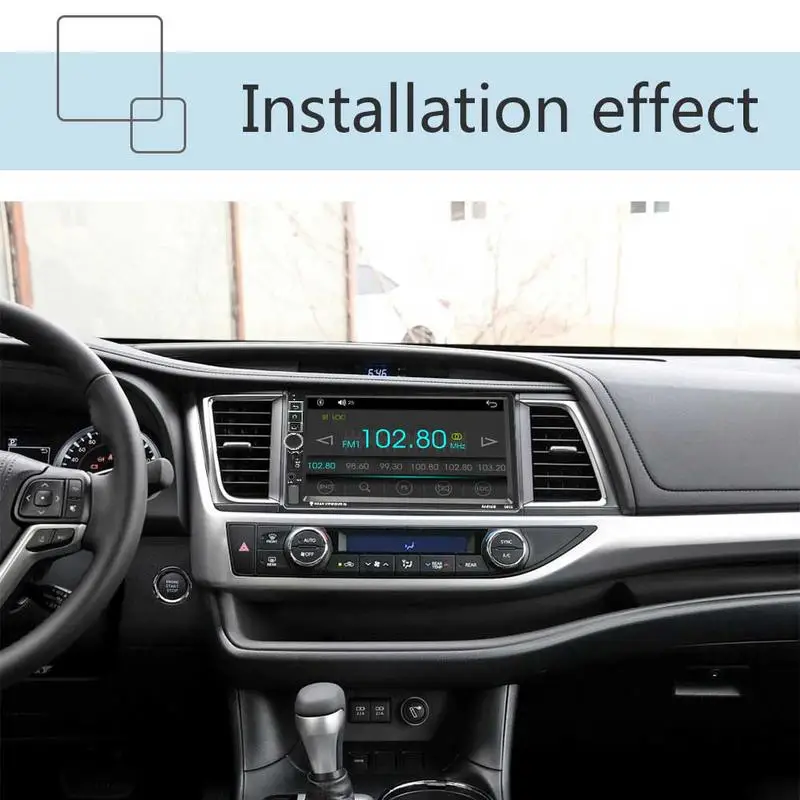

Android 7.1 7 Inch 16G Memory Touch Screen Button HD Car Bluetooth Mp5 Player Car 2 DIN Universal GPS Navigation One Machine