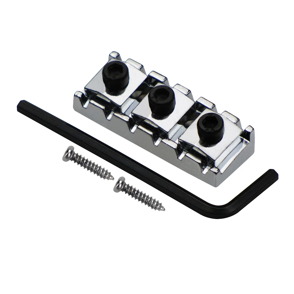 NEW Guitar String Lock Locking Nut 42mm for Tremolo Bridge, Black