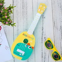 Мини-укулеле 4 Строка игрушечная гитара инструмент ребенок игрушечные лошадки музыкальное образование раннее образование многоцветный