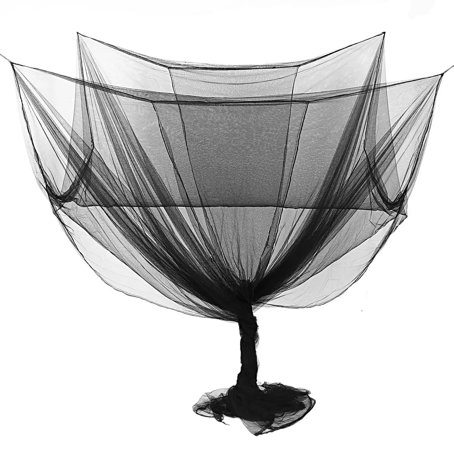 

SNNY NEW 4 Corner Post Bed Canopy Mosquito Net Full Queen King Size Netting Bedding
