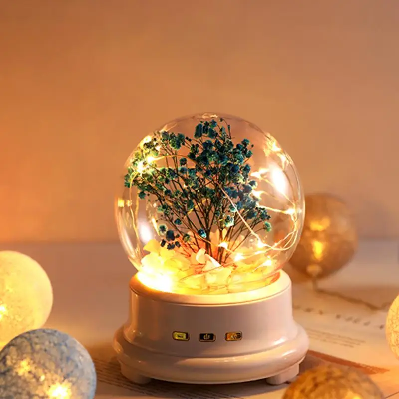 

Romantic novelty Music LED String Light Box Night Lamp Bluetooth Speaker TF Card Gifts Acrylic Music box Birthday Home Decor