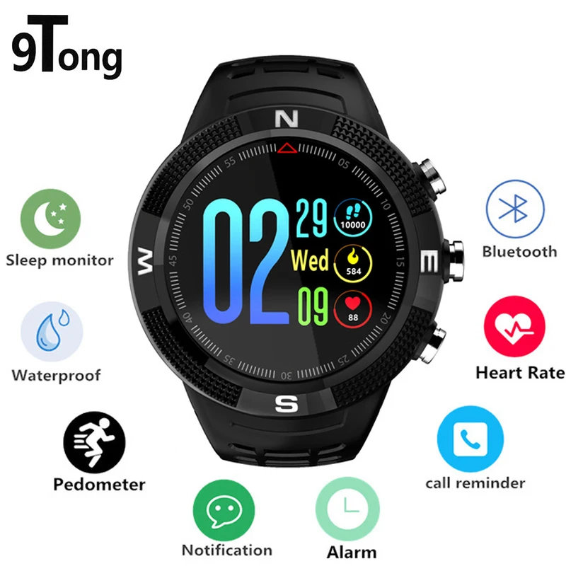 9 Tong gps умные часы IP68 водонепроницаемые Монитор скорости мульти спортивный режим