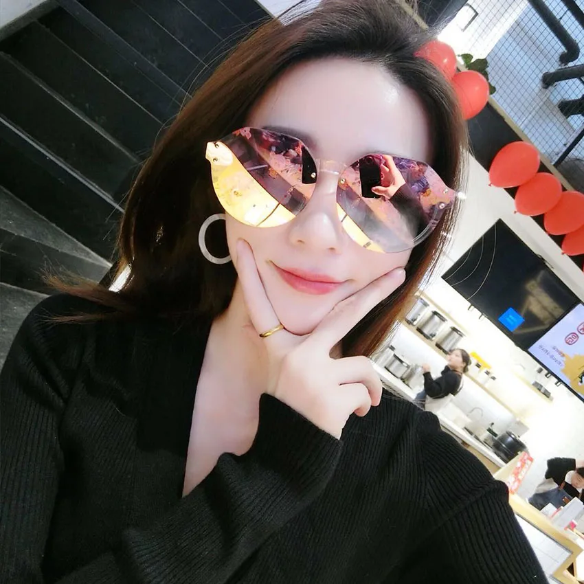 

Vintage Polygon Sunglasses Women Luxury Brand Designer Transparent Candy color Frame Gradient Lens Sun Glasses Eyewear UV400