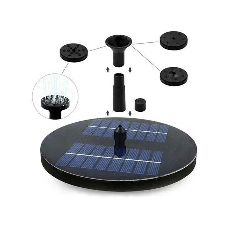 

Solar Fountain Floating Outdoor Garden Pond Watering Water Pump Gardening Garden Pond Without Battery