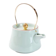 1 шт., японский стиль, керамический чайник, ручка дракона, термостойкая керамика, чайник, баночка для воды