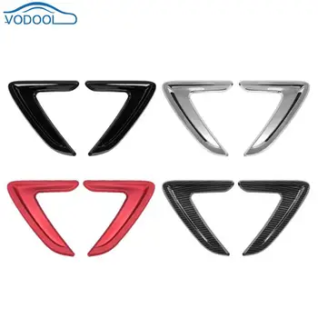 

1 Pair Car Side Air Vent Cover Trim Self-adhesive Fender Stickers for BMW 3 Series F30 2012-2016