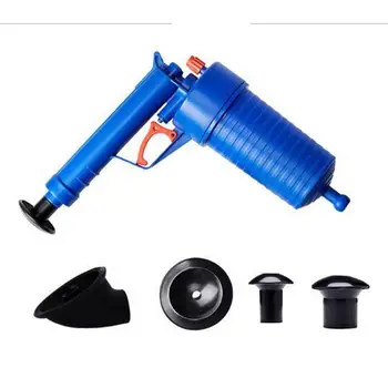 

LumiParty Home High Pressure Air Drain Pump Plunger for Toilets Bathroom Kitchen