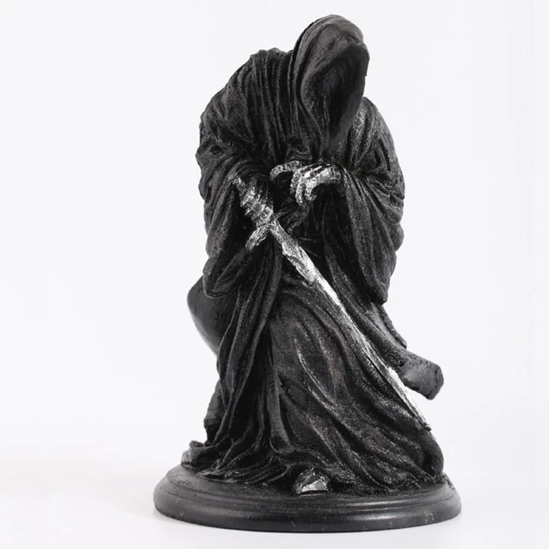 GZTZMY Ringwraith Властелин колец Темный рыцарь ведьма король черные всадники статуя