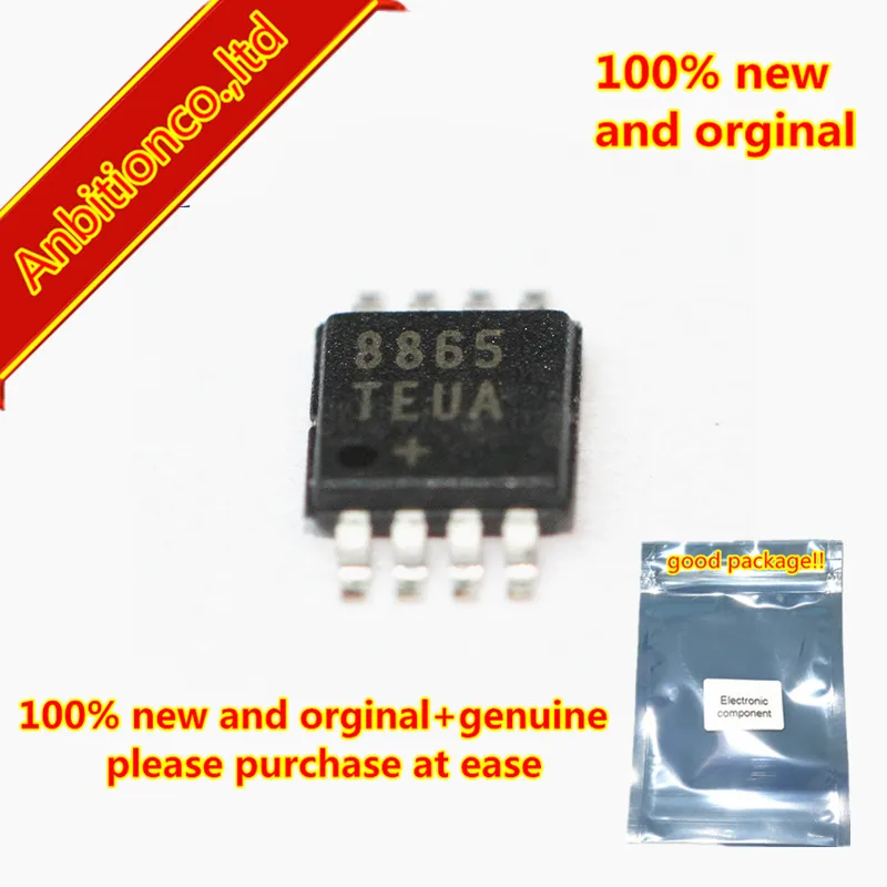 

10pcs 100% new and orginal MAX8865TEUA+T in stock
