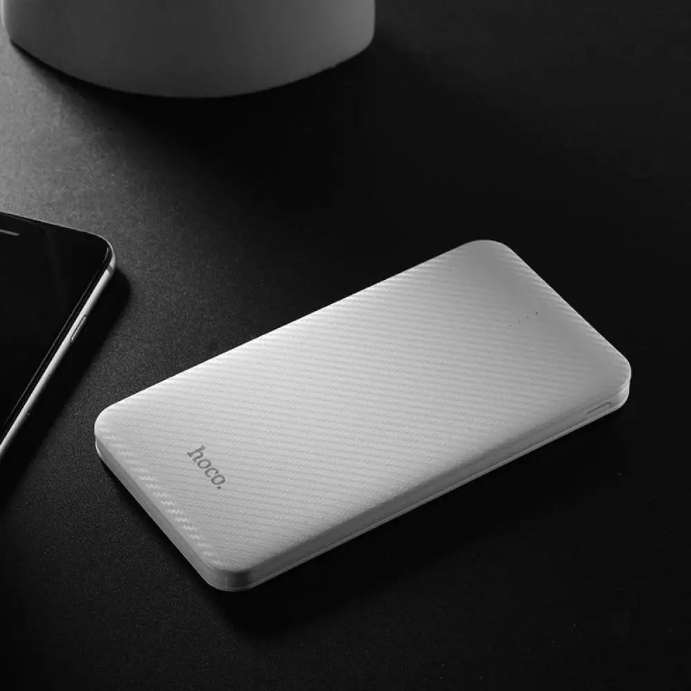 HOCO ультра тонкий 5000 mAh банк силы портативный полимерный Банк батарея mah С