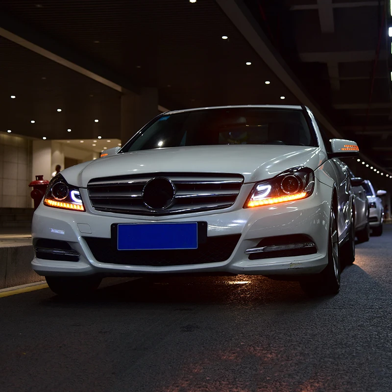 Головной светильник в сборе для Mercedes Benz W204 2011 2012 2013 C180C200C260 светодиодный
