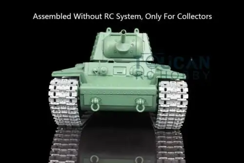 Henglong 1/16 советская KV 1 модель статического металлического бака 3878 W/O основная
