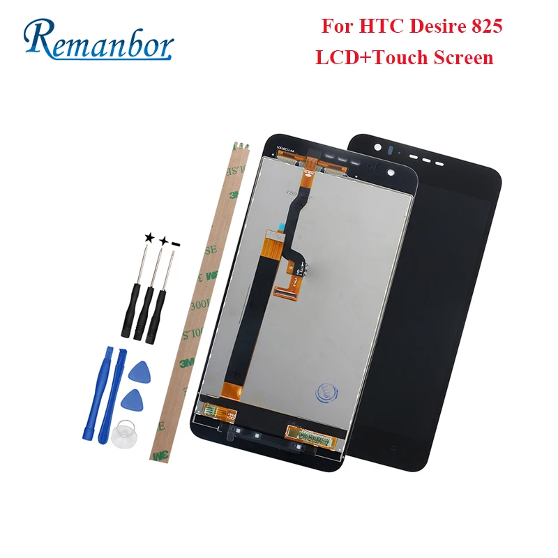

Remanbor For HTC Desire 825 LCD Display And Touch Screen Perfect Repair Parts For HTC Desire 825 LCD Digital Accessory +Tools
