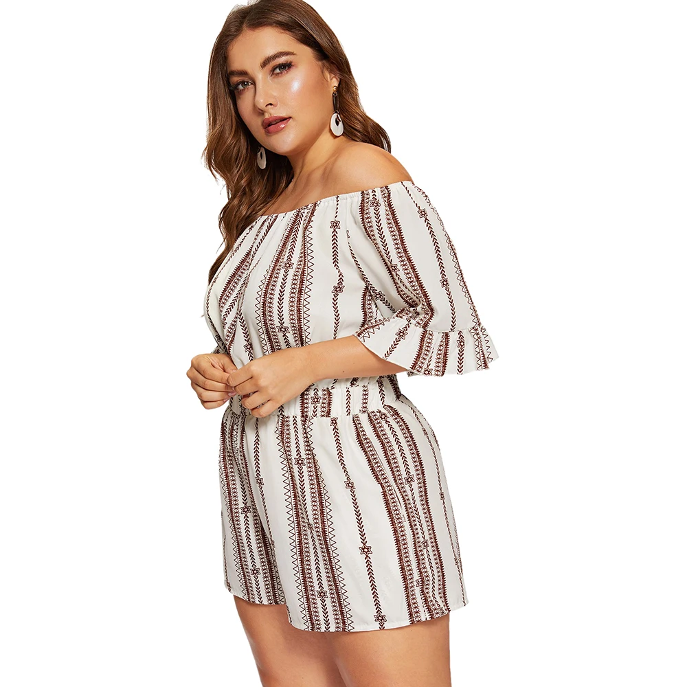 plus size short jumpsuit