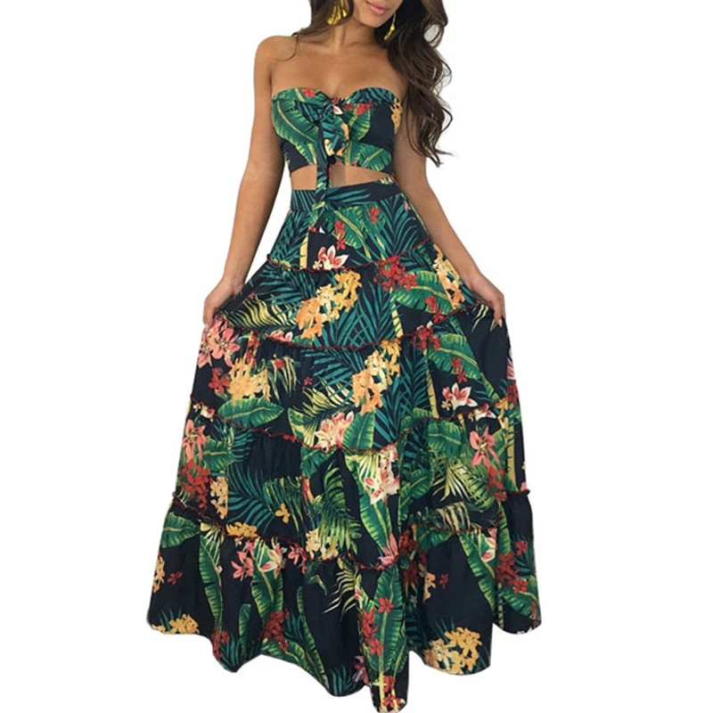 beach wear floral dresses