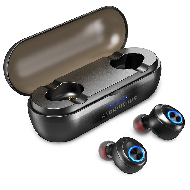 LEORY bluetooth 5 0 глубокий бас Hi Fi TWS наушники с микрофоном для Xiaomi huawei|Наушники и