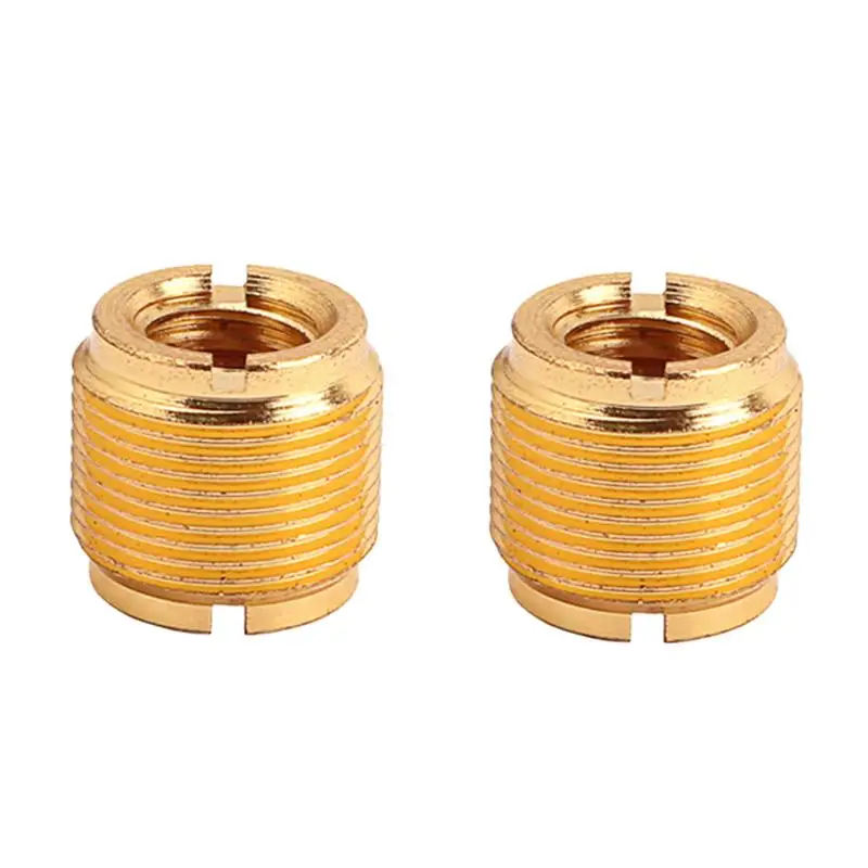 

1pc Thread Screw Adapters for Microphone Stand Clip 5/8" Male to 3/8" Female Mic Screw Thread Adapter