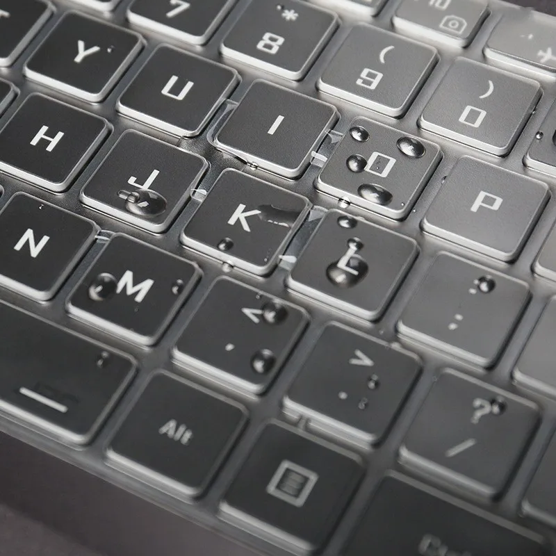 Новинка года. Защитная пленка для клавиатуры из ТПУ для ноутбука hasee GX8-CR5S1 Z8-CR7P1 15,". Водонепроницаемая Пыленепроницаемая клавиатура