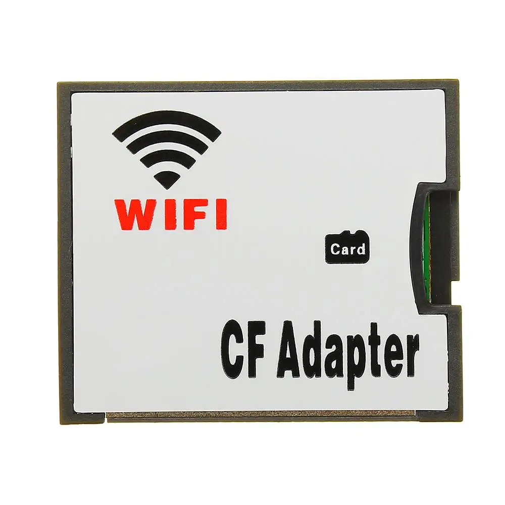 

WIFI TF Transfer CF Card Micro SD Transfer CF Adapter Card Wireless Memory Card Drag