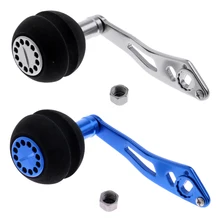 Рыболовная катушка с ручкой, катушка для литья, ручка с ручкой питания, ручка-рокер, подходит для baitcasing Reel, круглая Катушка для спиннинга, 8x5 отверстий