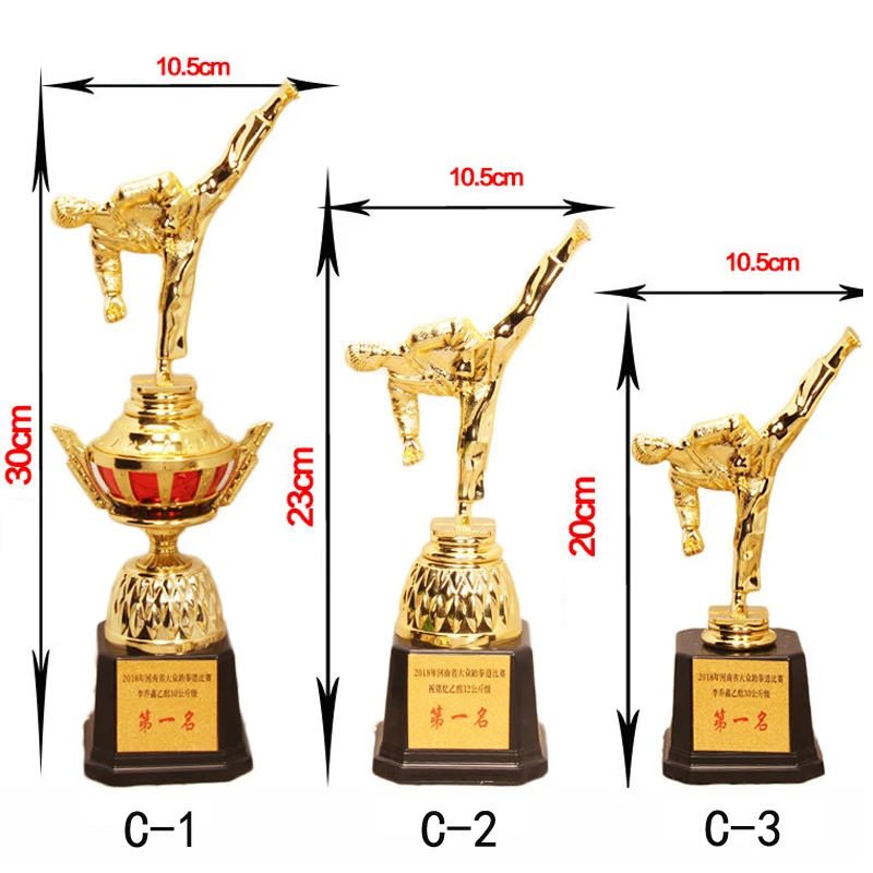 

30 23 20cm Customizable Taekwondo Trophy Cup Metal Trophy Prize Award Competition Winner Souvenir Artwork Home Decoration