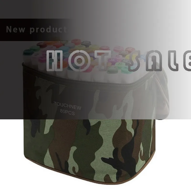 

Hot Sale Multicolor 32/48/72 Colors Marker Pen Double-headed Nib Student painting Art school Horticultural Landscape Design