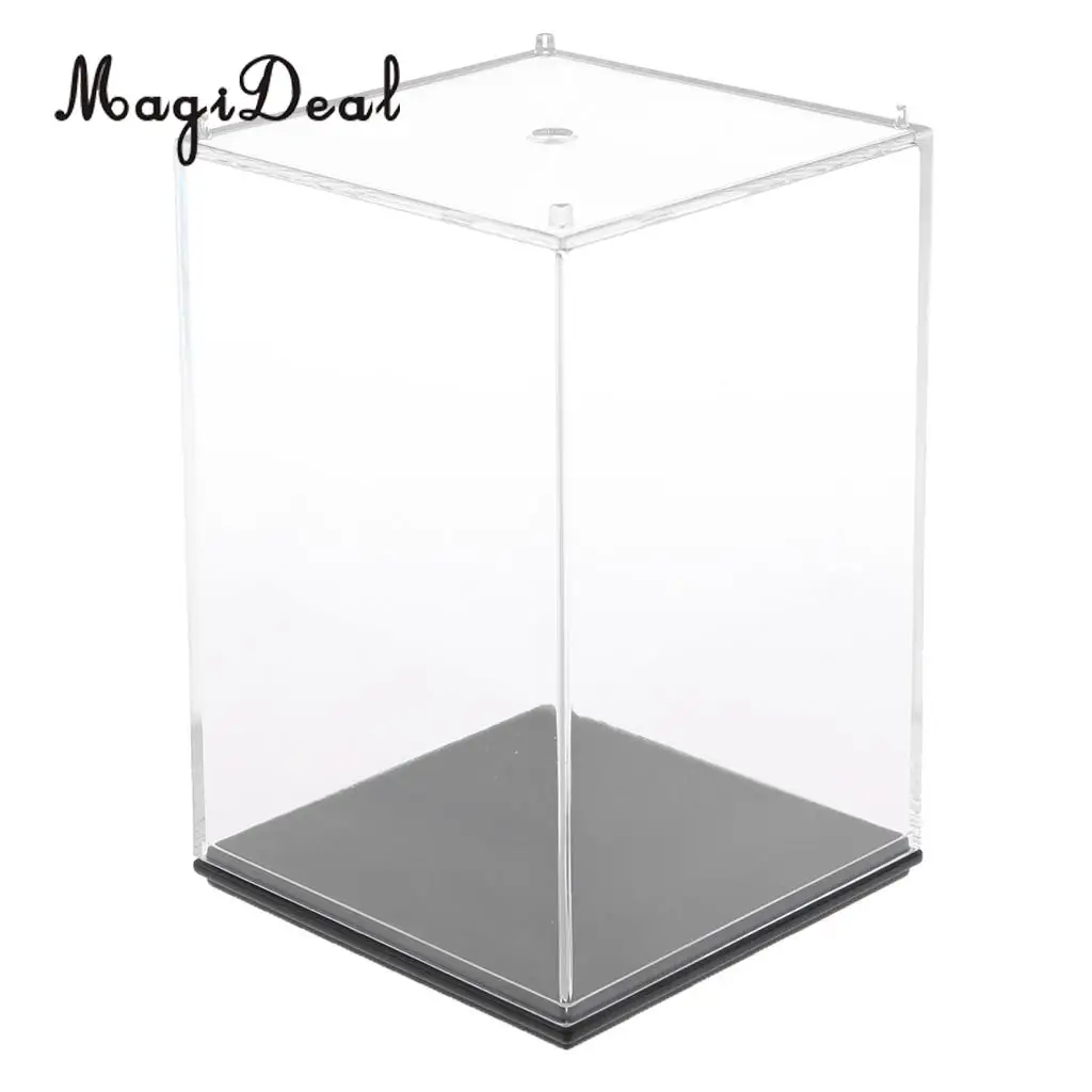 

High Quality 7x7x10cm Model Display Case Anti-Dust Protection Display Box for Model Action Figures Plush Figures Acc