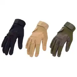Армейская боевая подготовка перчатки мужские военные полицейские солдатские Пейнтбольные наружные перчатки полный палец Спортивная