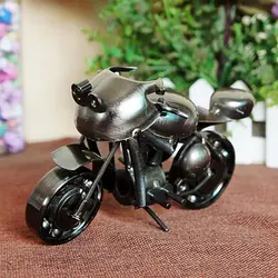 Стильный ручной гайки и болты модель мотоцикла мотоцикл скульптуры орнамент обувь для мальчиков Рождество подарок на день рождения Офис