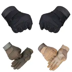 Уличная мужская одежда Нескользящие армейские военные тактические перчатки Открытый полный палец Новые