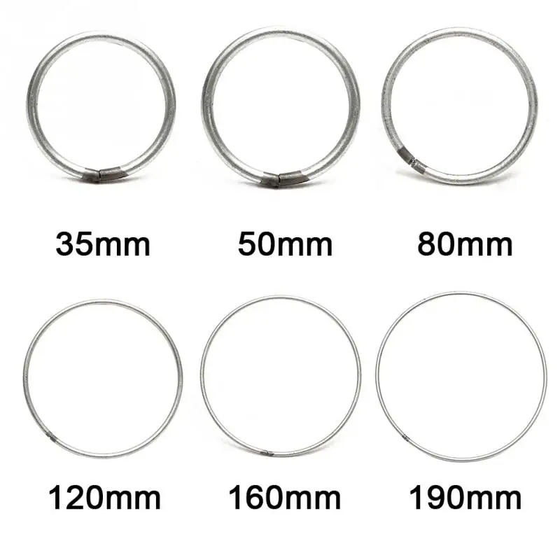 

Iron Metal Ring Welded Craft DIY Decoration Prop Durable Handmade Hoop Dreamcatcher wall Craft Decor
