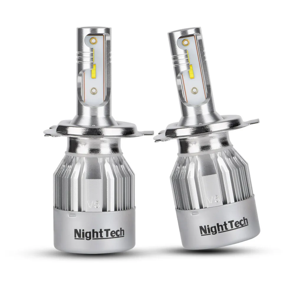 

Super bright CSP LED H7 Car Headlight Bulbs H4 H11 H8 HB4 H1 H3 HB3 Auto Headlight Bulbs 72W 8000LM 6500K led car light 12v 24v